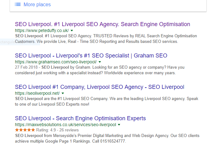 seo rankings liverpool